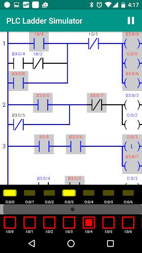 PLC Ladder Simulator ภาพหน้าจอ 1