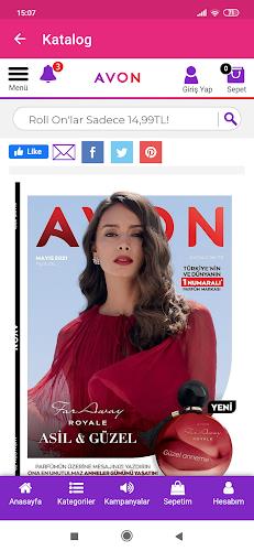 Avon Türkiye Üyelik Скриншот 2