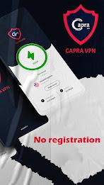 Capra VPN Tangkapan skrin 1