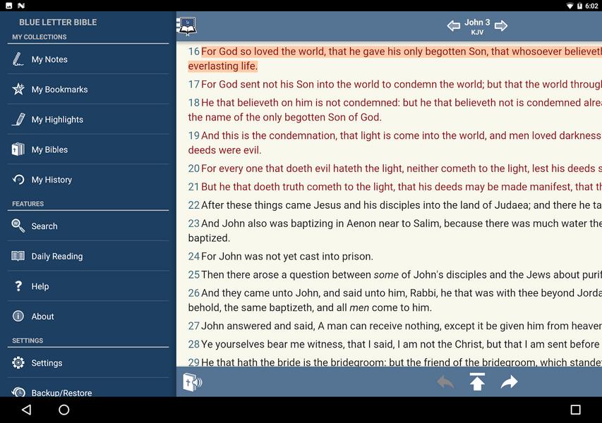 Blue Letter Bible Ảnh chụp màn hình 3