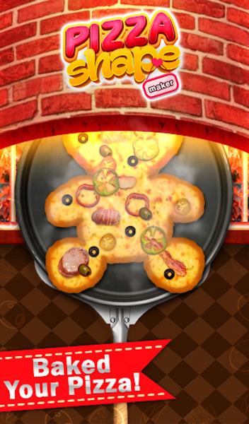 Shape Pizza Maker Cooking Game 螢幕截圖 0