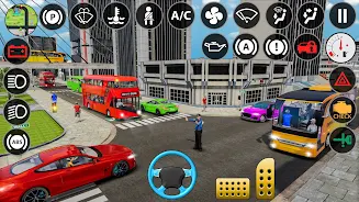 US Bus Simulator Bus Games 3D 螢幕截圖 1