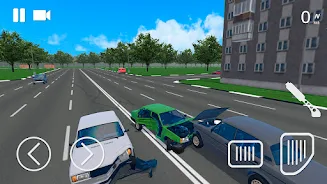 Russian Car Crash Simulator ဖန်သားပြင်ဓာတ်ပုံ 3