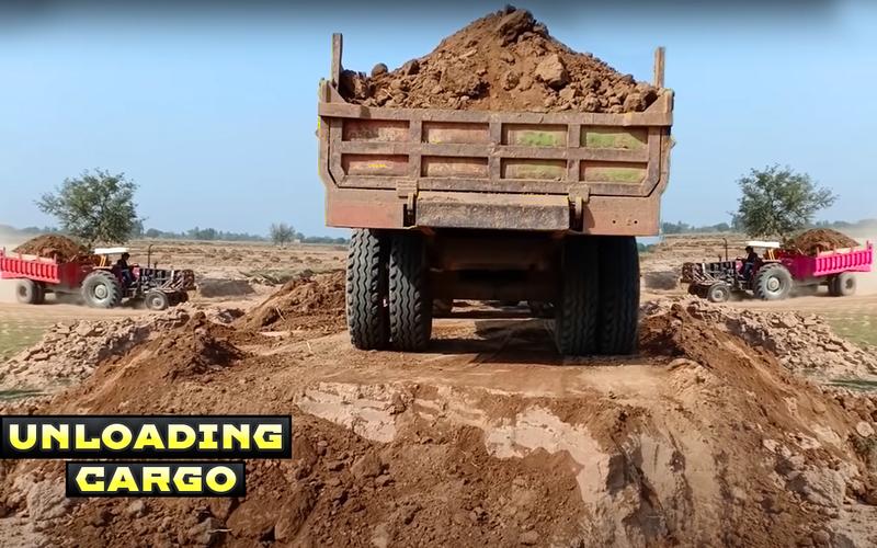 Tractor Trolley Farming Drive 스크린샷 1
