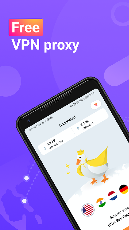 VPN Duck Ekran Görüntüsü 3