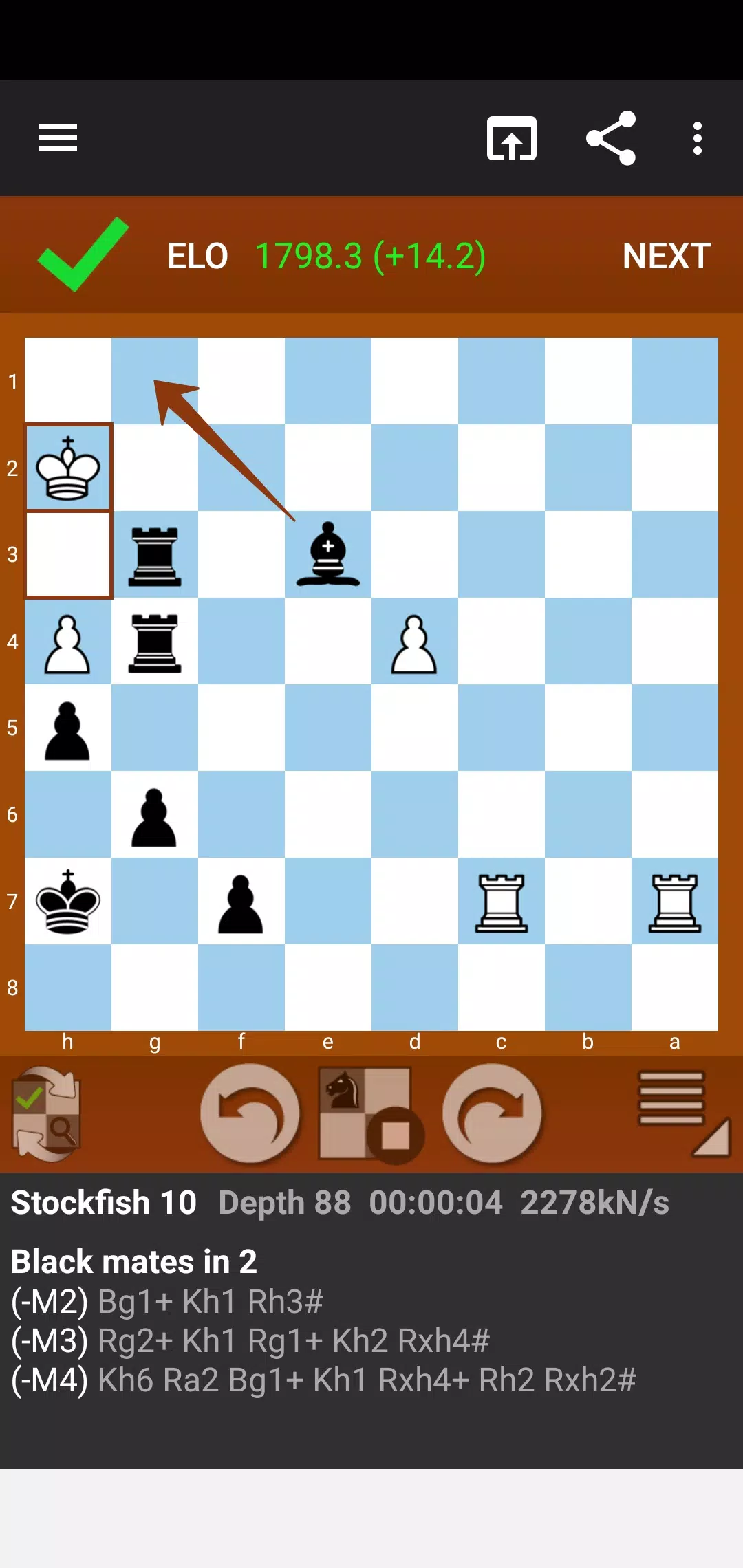 Fun Chess Puzzles 螢幕截圖 3