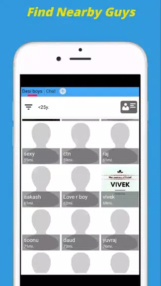 Gay Chat App & Gay Dating App 스크린샷 1