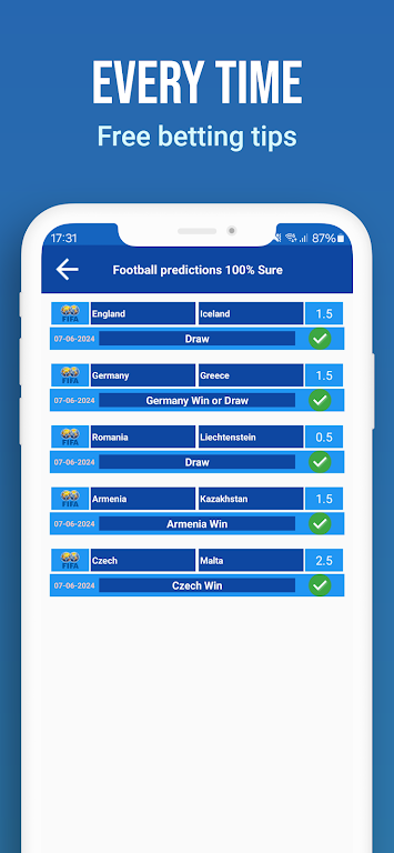 Football Prediction 100% Sure স্ক্রিনশট 2