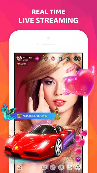 Schermata Hive - Live Stream Video Chat 0