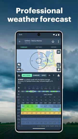 Windy.app - Enhanced forecast スクリーンショット 1
