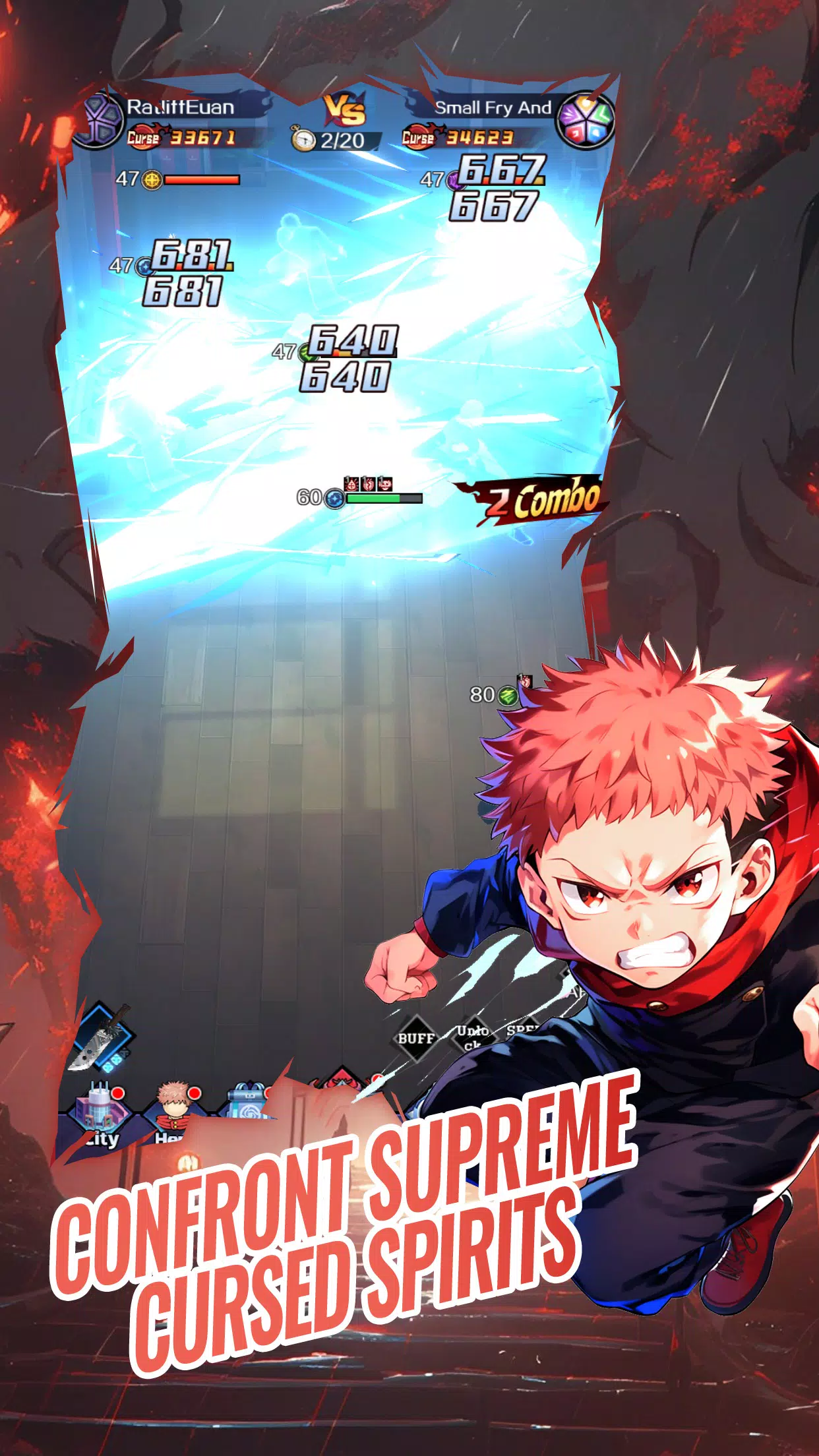 Jujutsu Masters: Cursed Rivals ဖန်သားပြင်ဓာတ်ပုံ 1