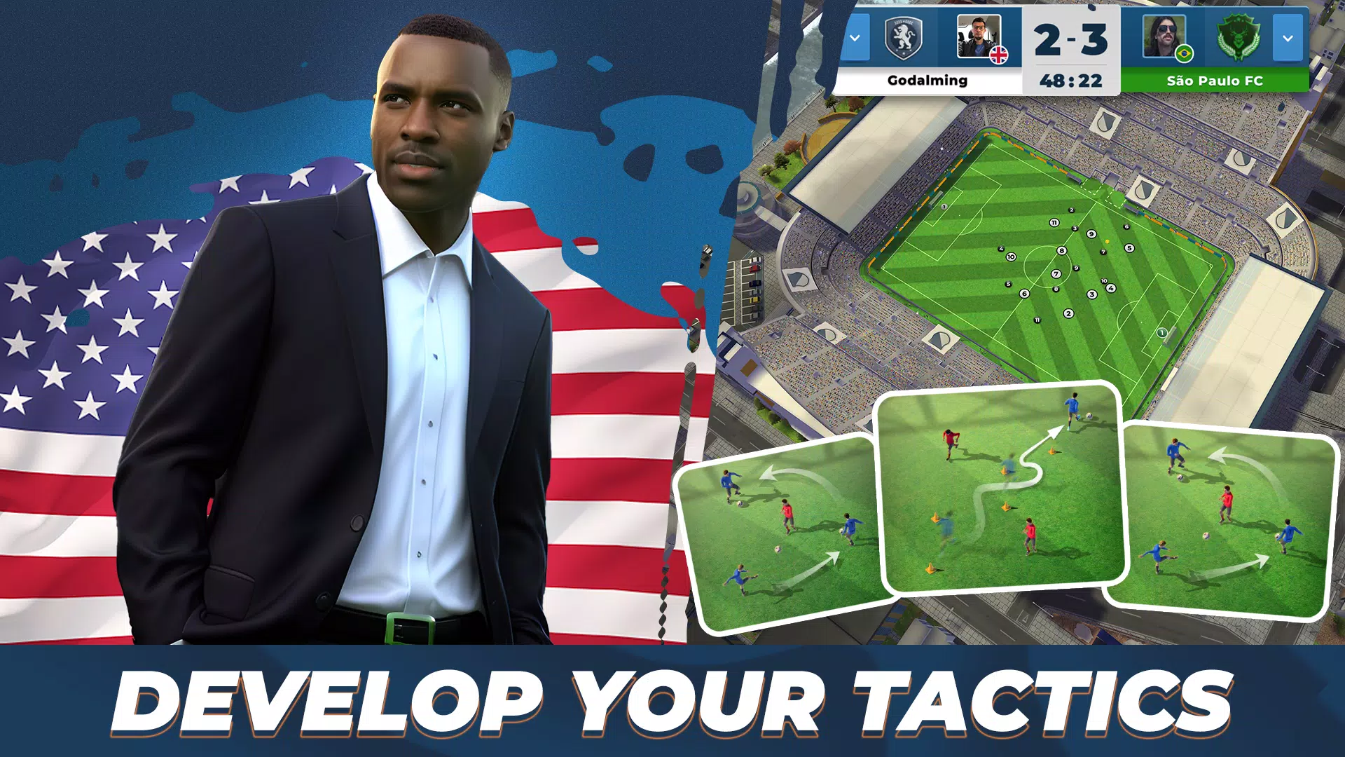 Soccer - Matchday Manager 25 螢幕截圖 1