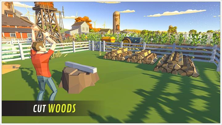 Real Farming Tractor Game 2024 Zrzut ekranu 3