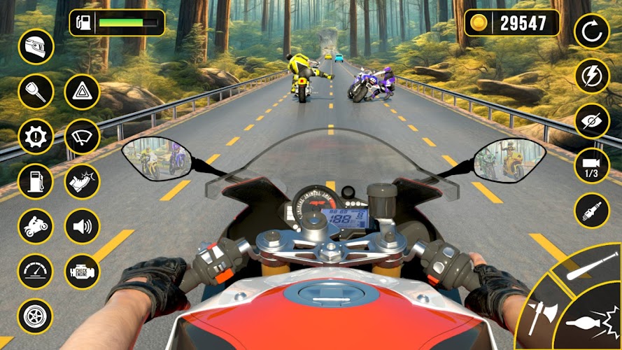 Moto Attack - Bike Racing Game Ekran Görüntüsü 2