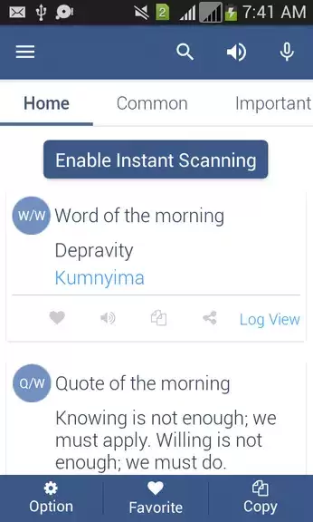 Swahili Dictionary Offline Capture d'écran 0