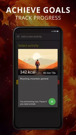 Burn Calories & Weight Loss Capture d'écran 2