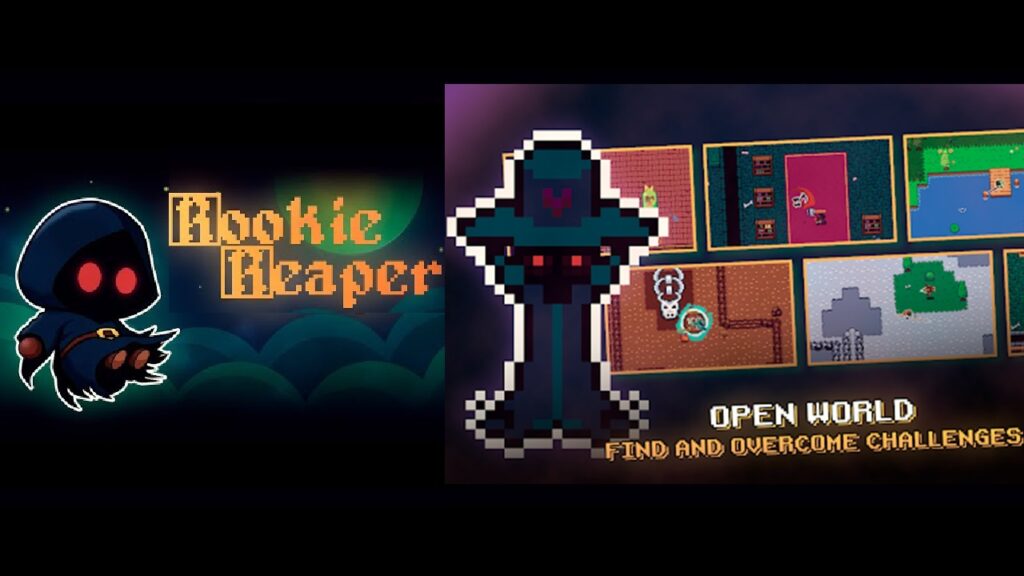 Пожинайте и собирайте души в Soul Knight-Like Title Rookie Reaper!