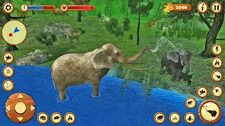 Elephant Simulator City Attack ภาพหน้าจอ 1