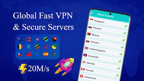 HookVPN Secure VPN Proxy Ekran Görüntüsü 1