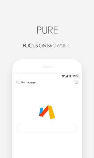 Via Browser - Fast & Light Ekran Görüntüsü 0