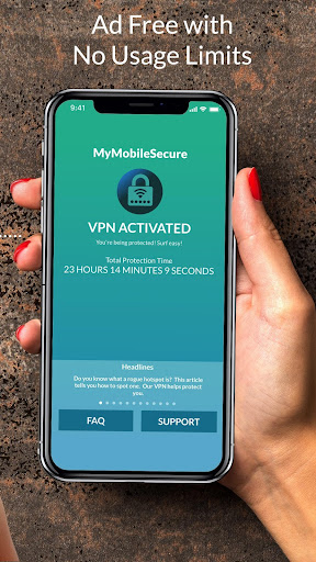 My Mobile Secure VPN 螢幕截圖 1