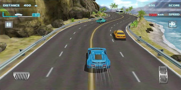 Turbo Driving Racing 3D ภาพหน้าจอ 0