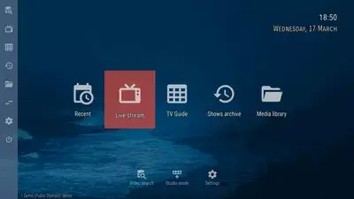 OTT Navigator IPTV Captura de pantalla 1