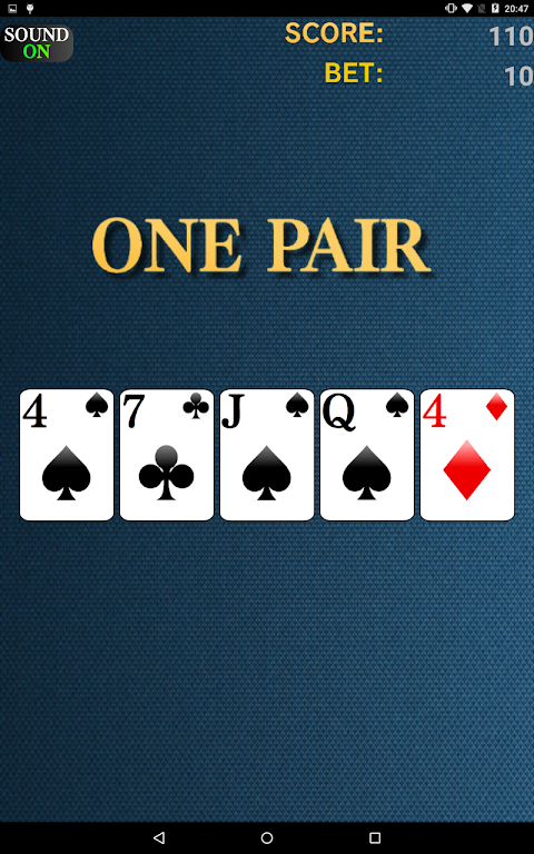 The Best Poker Card Game Tangkapan skrin 2