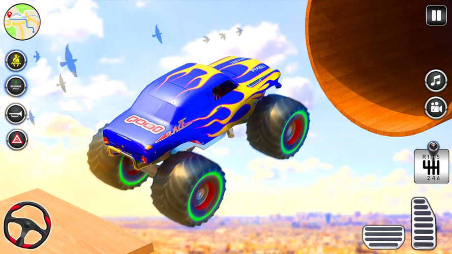 Monster Truck Simulator Games ภาพหน้าจอ 2
