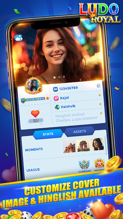 Ludo Royal - Happy Voice Chat स्क्रीनशॉट 3