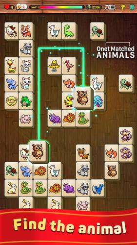 Onet X Connect Matched Animal 螢幕截圖 1