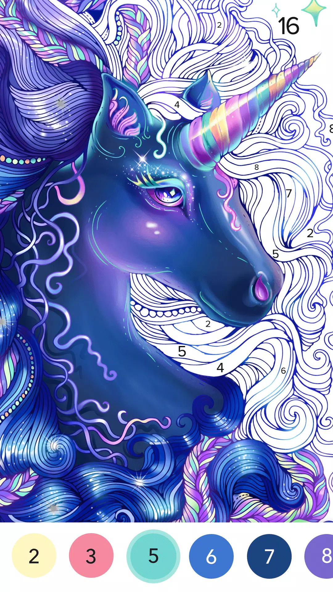 Colorscapes® - Color by Number 螢幕截圖 2