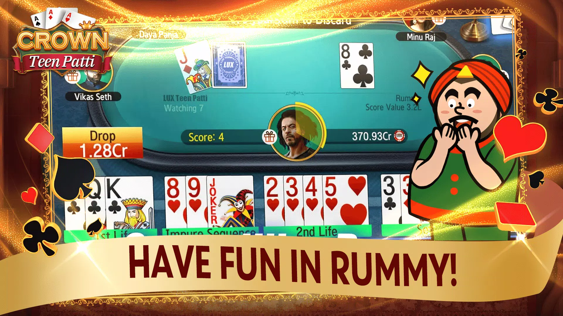 Teen Patti Crown Ảnh chụp màn hình 1