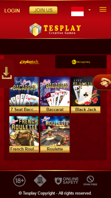 Casino Slot Online - TESPLAY स्क्रीनशॉट 0