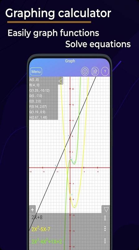 HiEdu Calculator Pro Tangkapan skrin 1