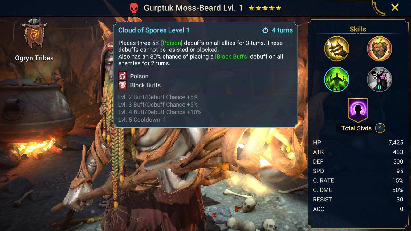 Raid: Shadow Legends Buffs at Debuffs