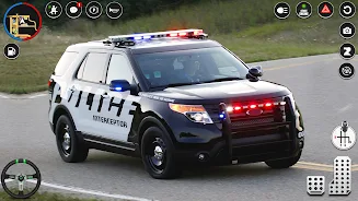 SUV Police Car Chase Cop Games Ảnh chụp màn hình 2