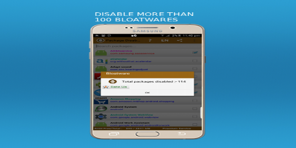 Package Disabler Pro ภาพหน้าจอ 2