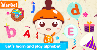 Learn Alphabet with Marbel スクリーンショット 0