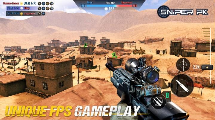 Sniper PK: Multiplayer Online 螢幕截圖 0