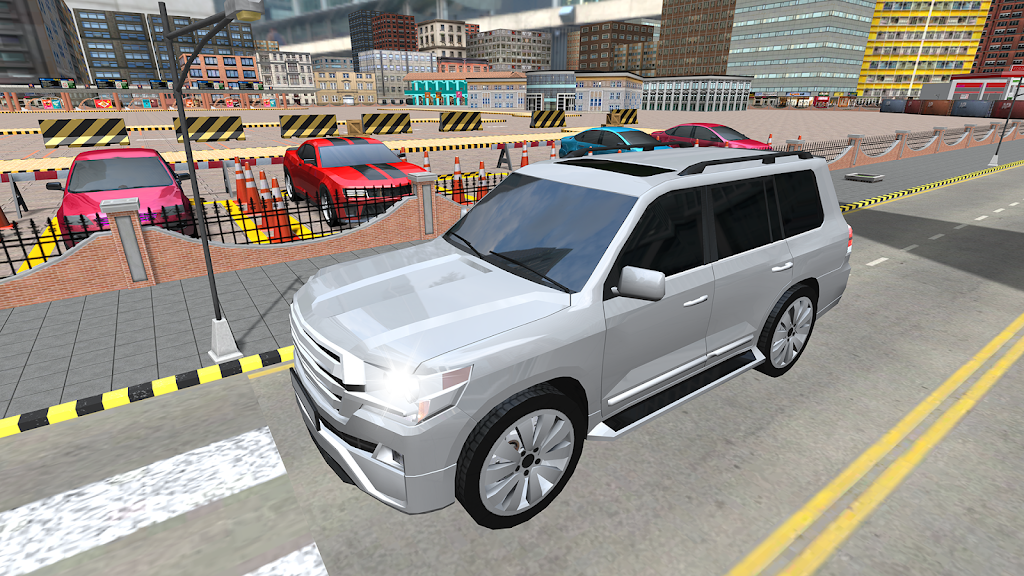 Prado Car Parking Driving Game Zrzut ekranu 0