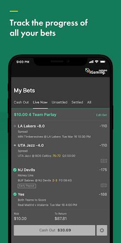 bet365 Sports Betting (CA) ဖန်သားပြင်ဓာတ်ပုံ 2