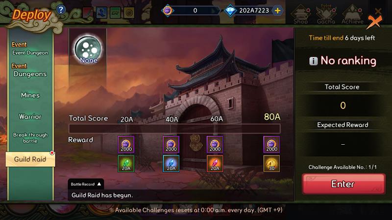 Idle Three Kingdoms : Card RPG 螢幕截圖 1