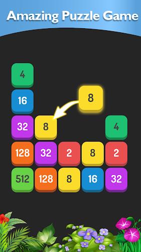 Match the Number - 2048 Game Schermafbeelding 1