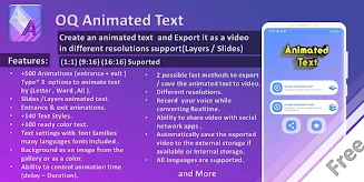 Schermata Animated Text Creator - Text A 0