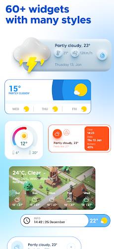 Overdrop - Weather & Widgets Capture d'écran 1