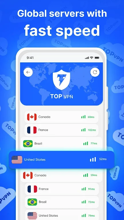 Troot vpn fast and secure vpn Capture d'écran 1