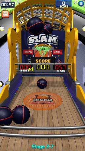 Flick Basketball Stages Capture d'écran 3