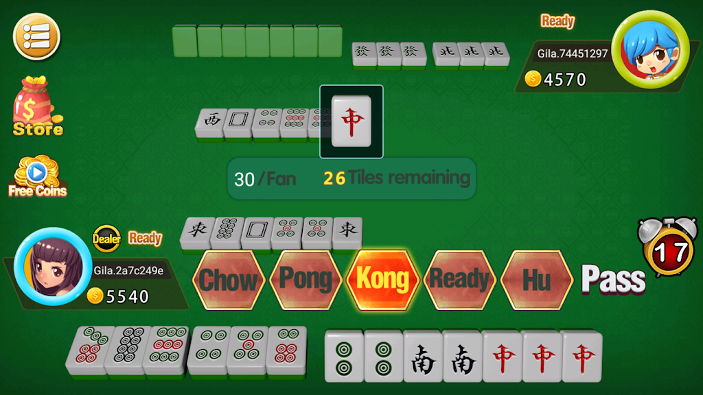 Mahjong 2P: competition 螢幕截圖 0