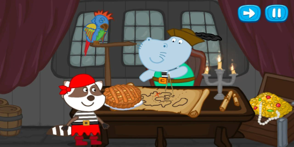 Pirate treasure: Fairy tales Screenshot 0